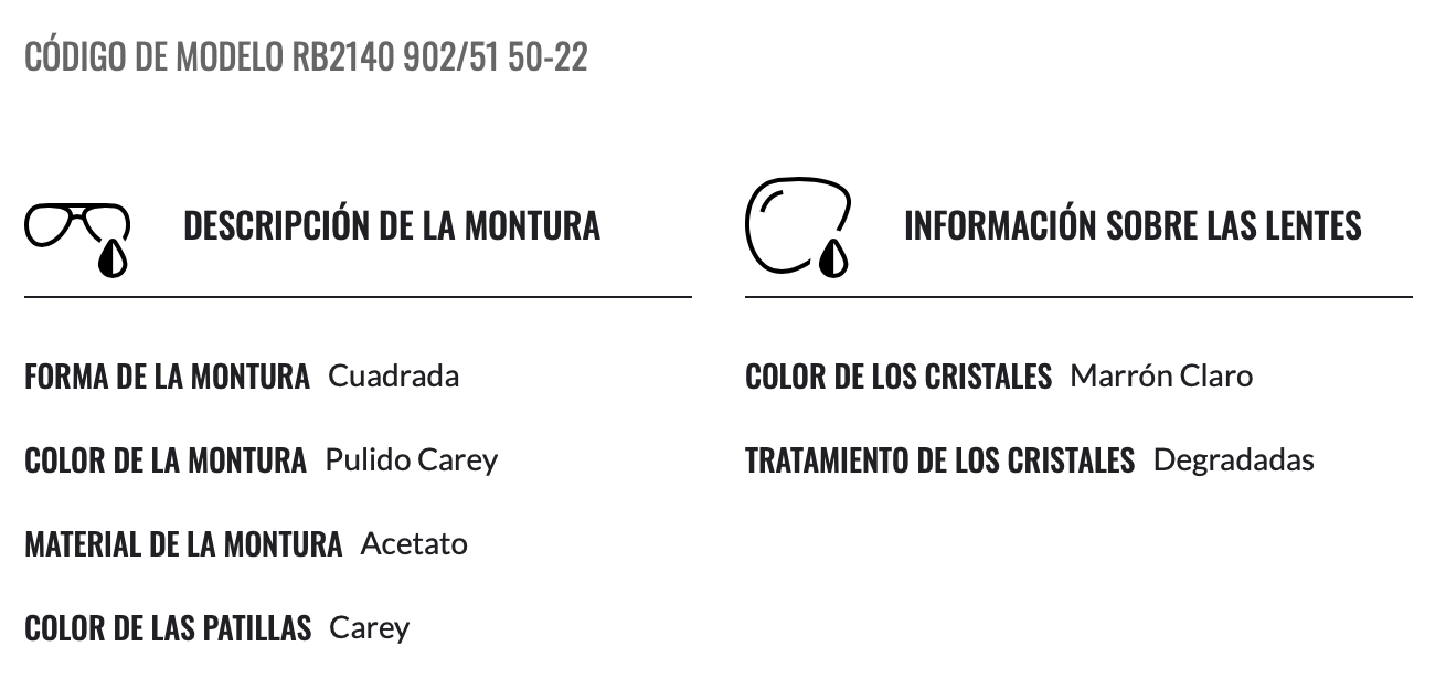 RAY-BAN 2140 Wayfarer Marrones