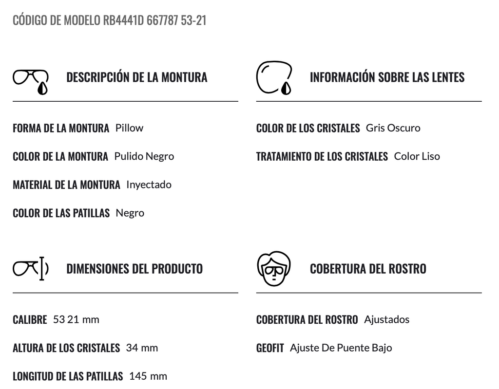 Ray-Ban 4441D Bio-Based