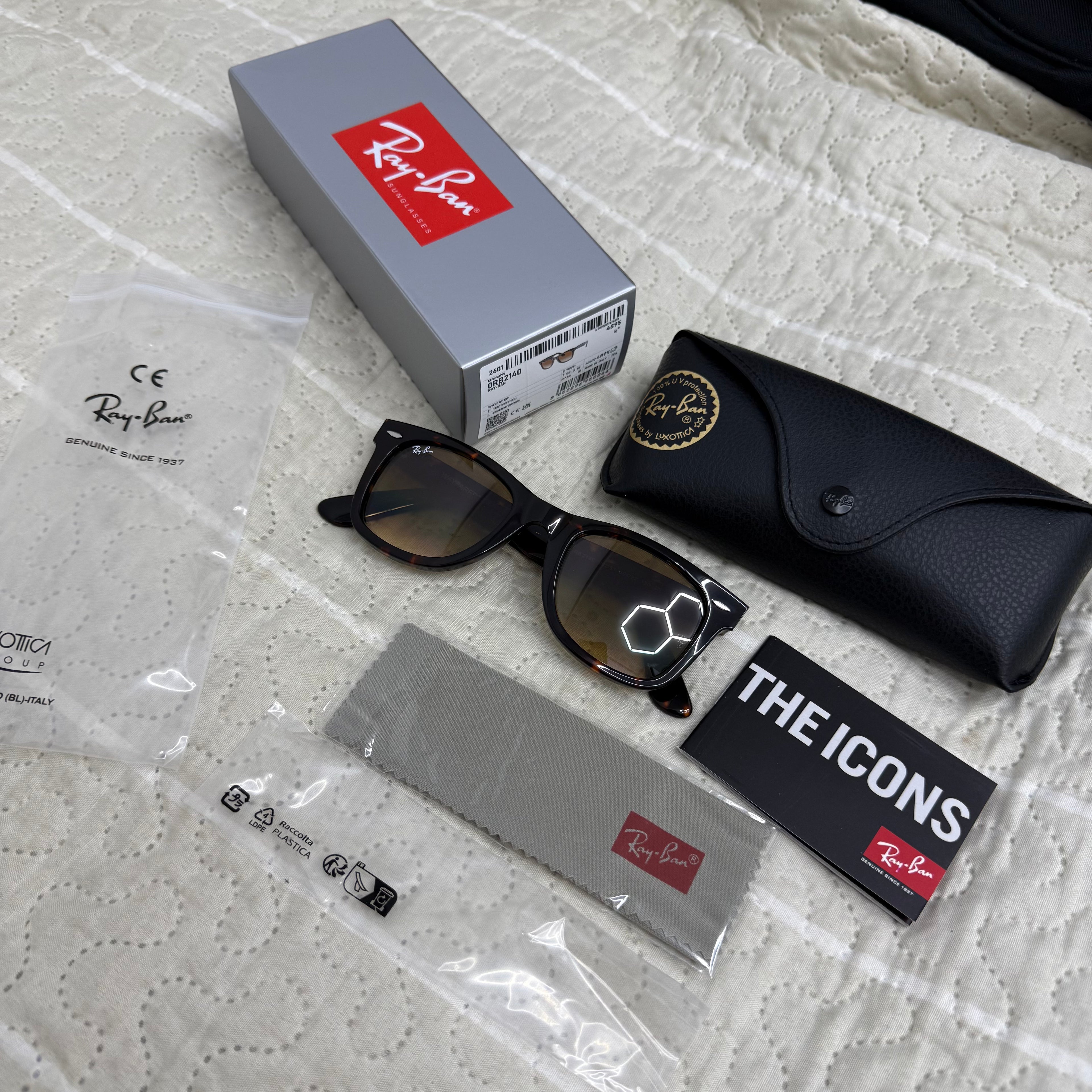 RAY-BAN 2140 Wayfarer Marrones
