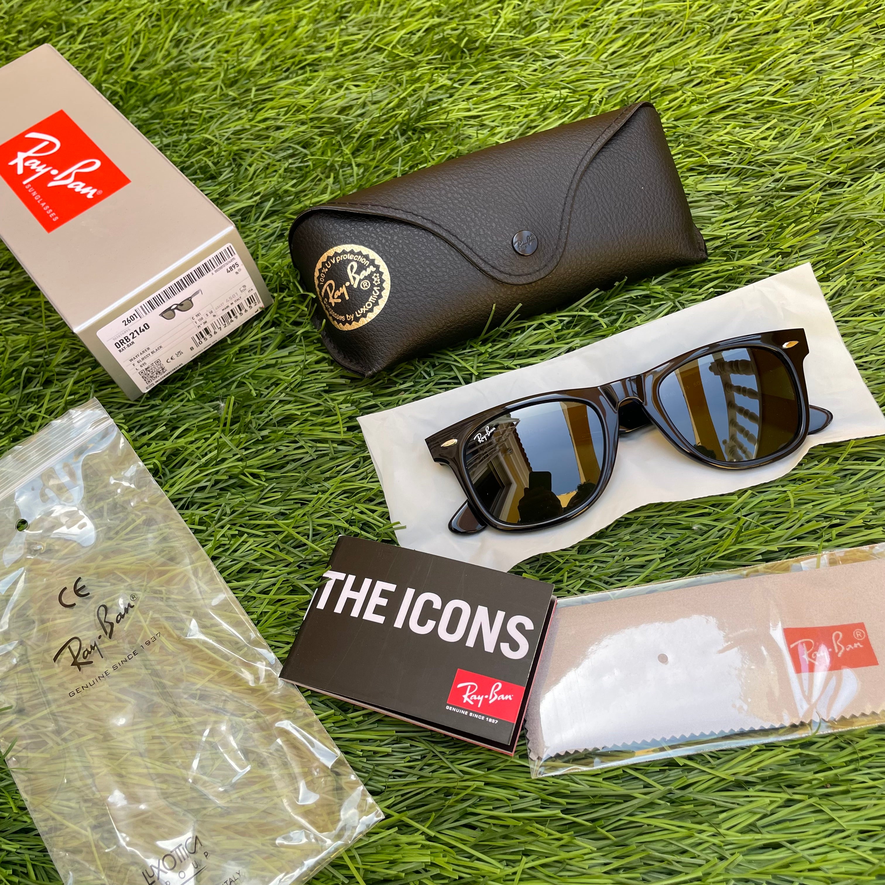 RAY-BAN 2140 Wayfarer  G-15 Negras