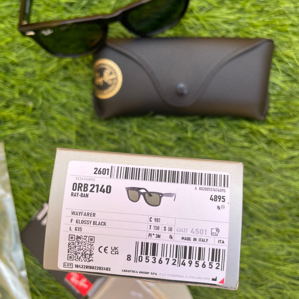 RAY-BAN 2140 Wayfarer  G-15 Negras